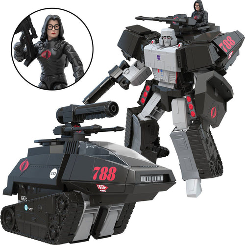 Transformers G.I. Joe Mash-Up Megatron H.I.S.S. Tank Action Figure w/Baroness