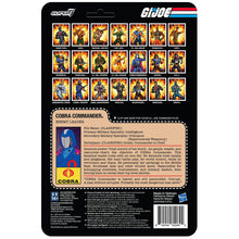 G.I. Joe Cobra Commander V.3 3 3/4-Inch Reaction Figure