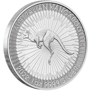 2022 $1 Kangaroo 1oz Silver BU