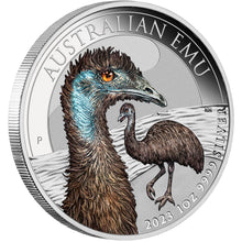 2023 $1 Emu Coloured 1oz Silver Coin
