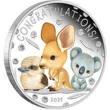 2024 50c Newborn Baby 1/2oz Silver Proof Coin
