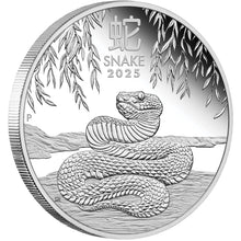 2025 $1 Year of the Snake 1oz Silver Proof Coin