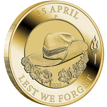 2026 $1 ANZAC Day Coin In Card