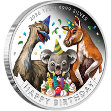 2026 50c Happy Birthday 1/2oz Silver Proof Coin in Card