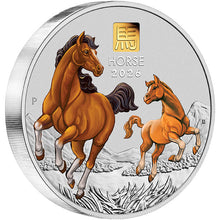 2026 $30 Year of the Horse 1 Kilo Silver Coin w/1gm Gold Privy