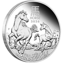 2026 $1 Year of the Horse 1oz Silver Trio