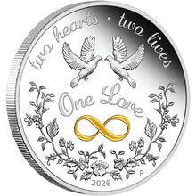 2026 $1 One Love 1oz Silver Proof Coin