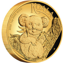 2026 $100 Koala 1oz High Relief Gold Proof High Relief Coin