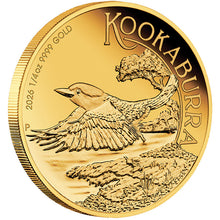 2026 $25 Kookaburra 1/4oz Gold Proof Coin
