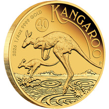 2026 $25 Kangaroo 1/4oz Gold Proof Coin