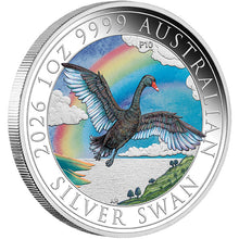 2026 $1 Perth Money Expo Black Swan 1oz Silver Coin