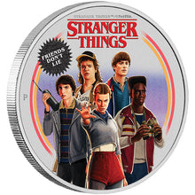 2026 Tuvalu $1 Stranger Things – Friends Don’t Lie 1oz Silver Coin