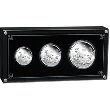 2027 Year of the Goat Silver Proof Three-Coin Set