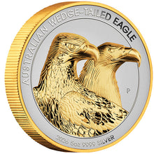 2026 $8 Wedge-tailed Eagle Enhanced UHR Gilded 5oz Silver Coin