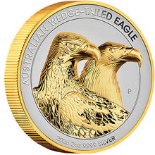 2026 $2 Wedge Tailed Eagle Enhanced Reverse Proof Ultra High Relief Gilded 2oz Silver Coin