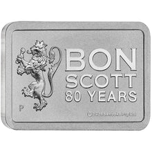 2026 Bon Scott 80th Birthday 10g Silver Minted Bar
