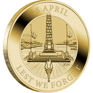 2024 $1 Anzac Day Coin in Card