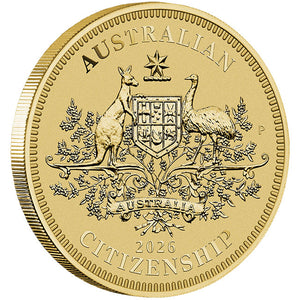 2026 $1 Citizenship BU Coin in Card