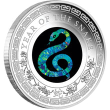 2025 $1 Black Opal Year of the Snake 1oz Silver Proof Coin