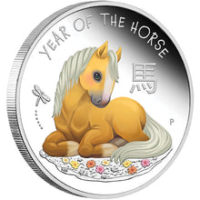 2026 Tuvalu 50c Baby Horse 1/2oz Silver Proof Coin