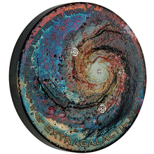 2025 $25 Extragalactic Patinaed 5oz Silver Coin w/four Diamonds