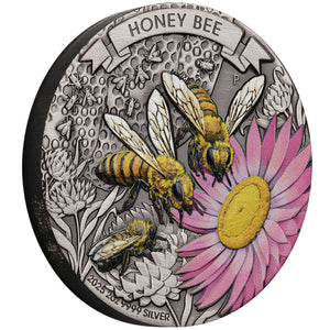 2025 $2 Honey Bee 2oz Silver Coin