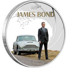 2024 Tuvalu $1 Bond - Daniel Craig DB5 1oz Silver Proof Coin