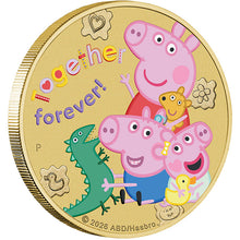 2026 Tuvalu $1 Peppa Pig - Together Forever Collector Coin in Card