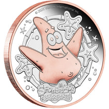 2025 Tuvalu $2 SpongeBob SquarePants - Patrick Star Gilded  2oz Silver Proof Coin