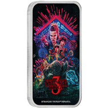 2026 Tuvalu $1 Stranger Things Season THREE 1oz Rectangular Silver Coin