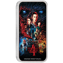 2026 Tuvalu $1 Stranger Things Season FOUR 1oz Rectangular Silver Coin