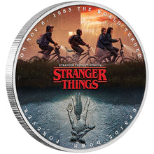 2026 Tuvalu $1 Stranger Things - The Upside Down 1oz Silver Coin