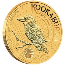 2025 $1 Sydney Money Expo Kooka Gold-Plated 1oz Silver Coin in Card