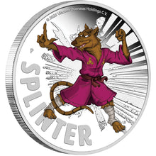 2025 Tuvalu $1 TMNT Master Splinter 1oz  Silver Proof Coin