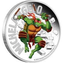 2024 Tuvalu $1 TMNT Michelangelo 1oz Silver Proof Coin