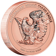 2025 $1 Wedge-tailed Eagle Ultra High Relief 1oz Rose Gold Reverse Proof Coin