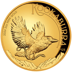 2024 $200 Kookaburra High Relief 2oz Gold Proof Coin