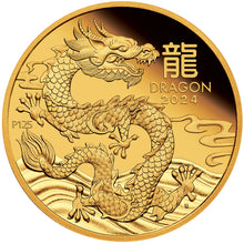 2024 Year of the Dragon 1oz Gold Proof Coin