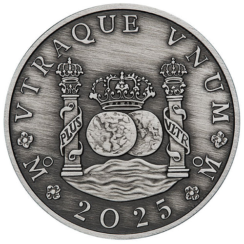 2025 $1 225th Ann. of Proclamation - Pillar Dollar 1oz Silver Antiqued Coin