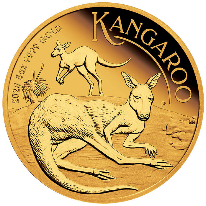 2025 $500 Kangaroo 5oz Gold Proof Coin