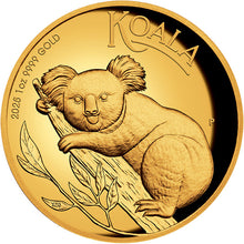 2025 $100 Koala High Relief 1oz Gold Proof Coin