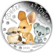 2025 50c Newborn Baby 1/2oz Silver Proof Coin