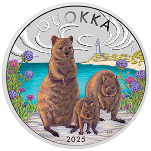 2025 $1 Quokka 1oz Silver Coin