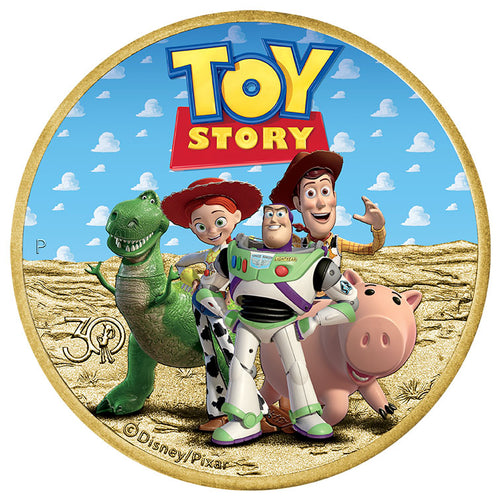 2025 Tuvalu $1 30yrs of Toy Story Stamp & Coin Cover