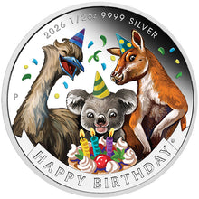 2026 50c Happy Birthday 1/2oz Silver Proof Coin in Card