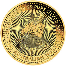 2026 $1 Hobart Money Expo Nugget Gold-Plated 1oz Silver BU