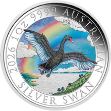2026 $1 Perth Money Expo Black Swan 1oz Silver Coin