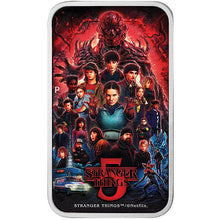 2026 Tuvalu $1 Stranger Things Season FIVE 1oz Rectangular Silver Coin