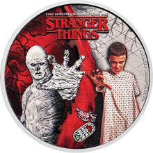 2026 50c Tuvalu Stranger Things - Eleven & Vecna 1/2oz Silver Coloured Coin