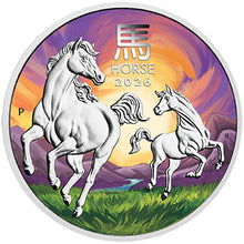 2026 $1 Melbourne Money Expo Year of the Horse 1oz Silver BU